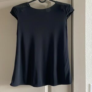Armani Collezioni Cap Sleeves Top
